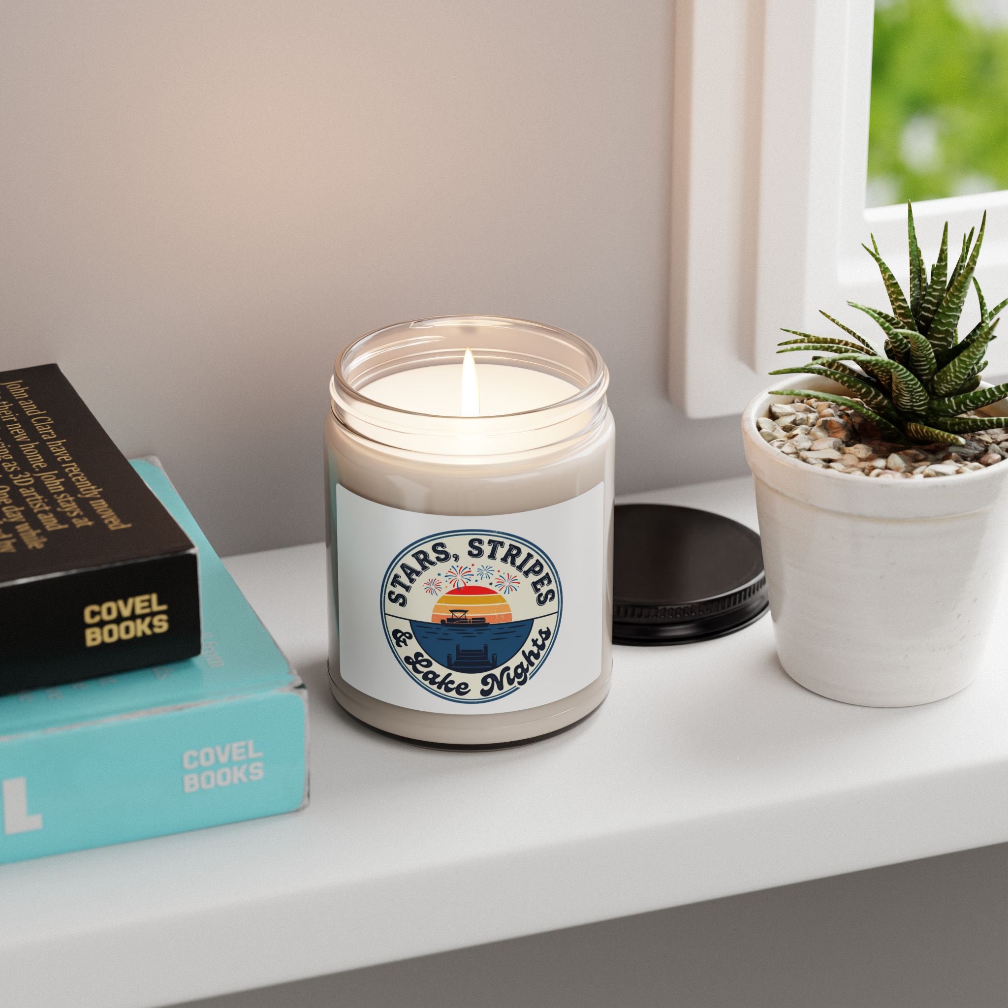 Patriotic 4th of July Scented Soy Candle — 9oz | 250th Anniversary