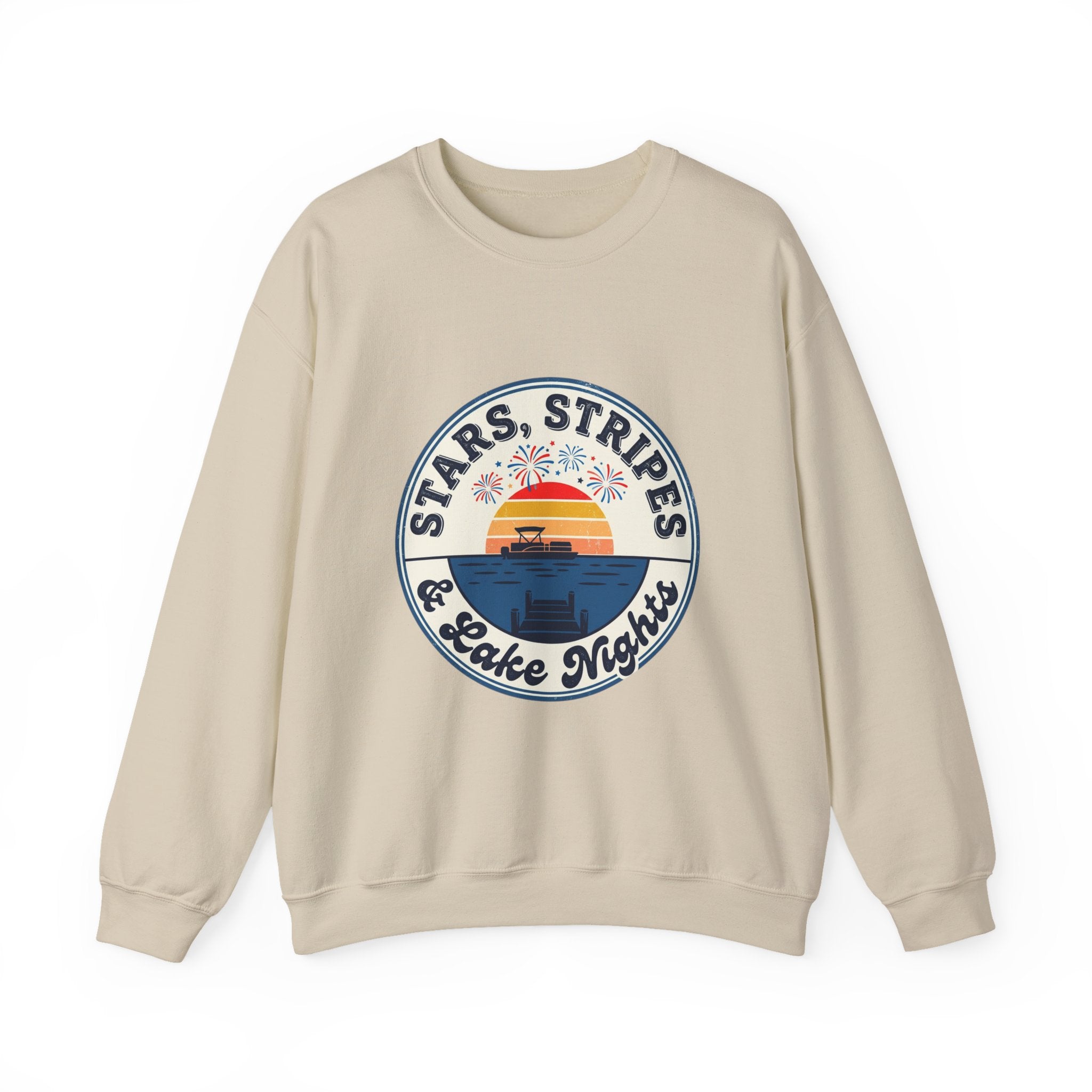 Patriotic 4th of July Crewneck Sweatshirt — 250th Anniversary Design