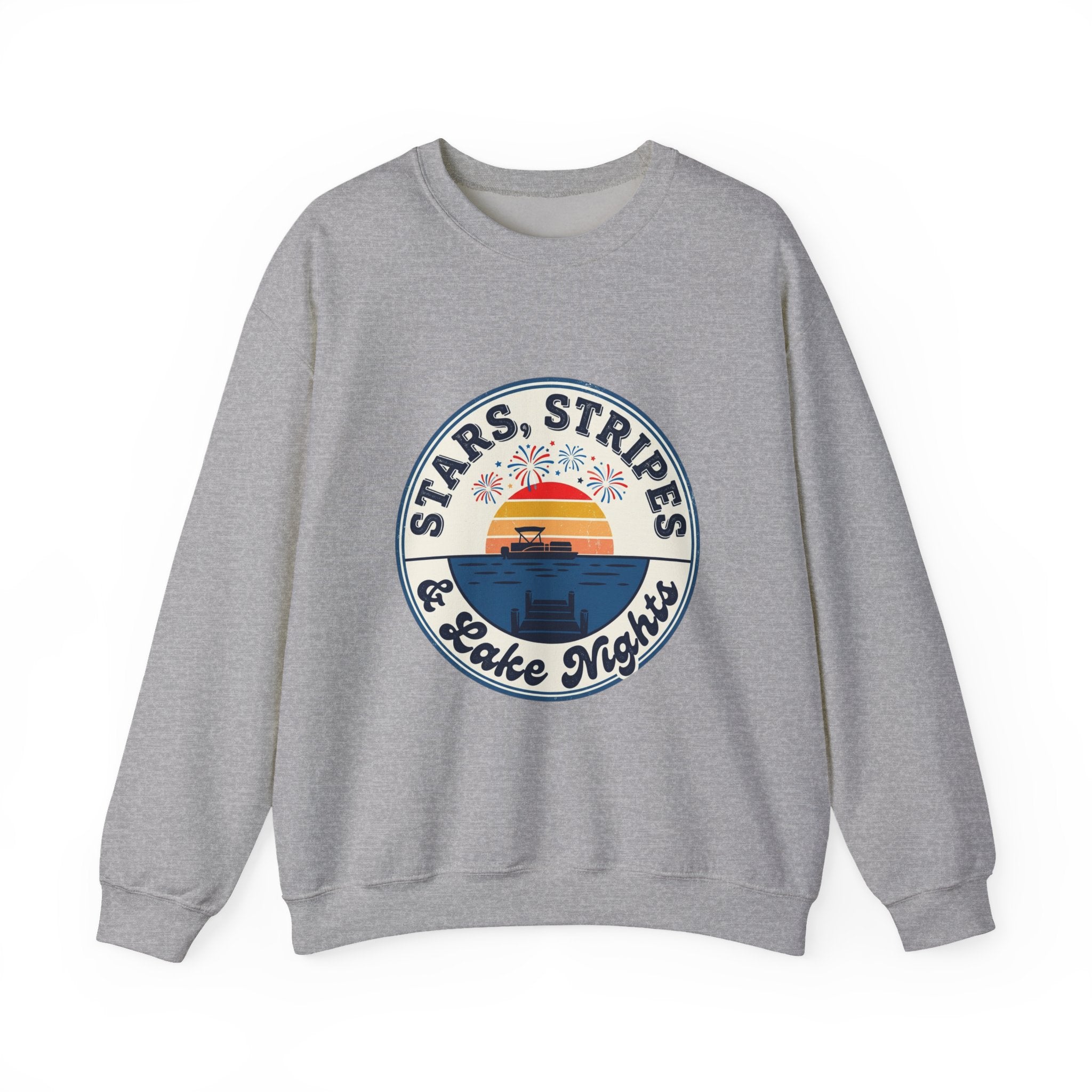 Patriotic 4th of July Crewneck Sweatshirt — 250th Anniversary Design