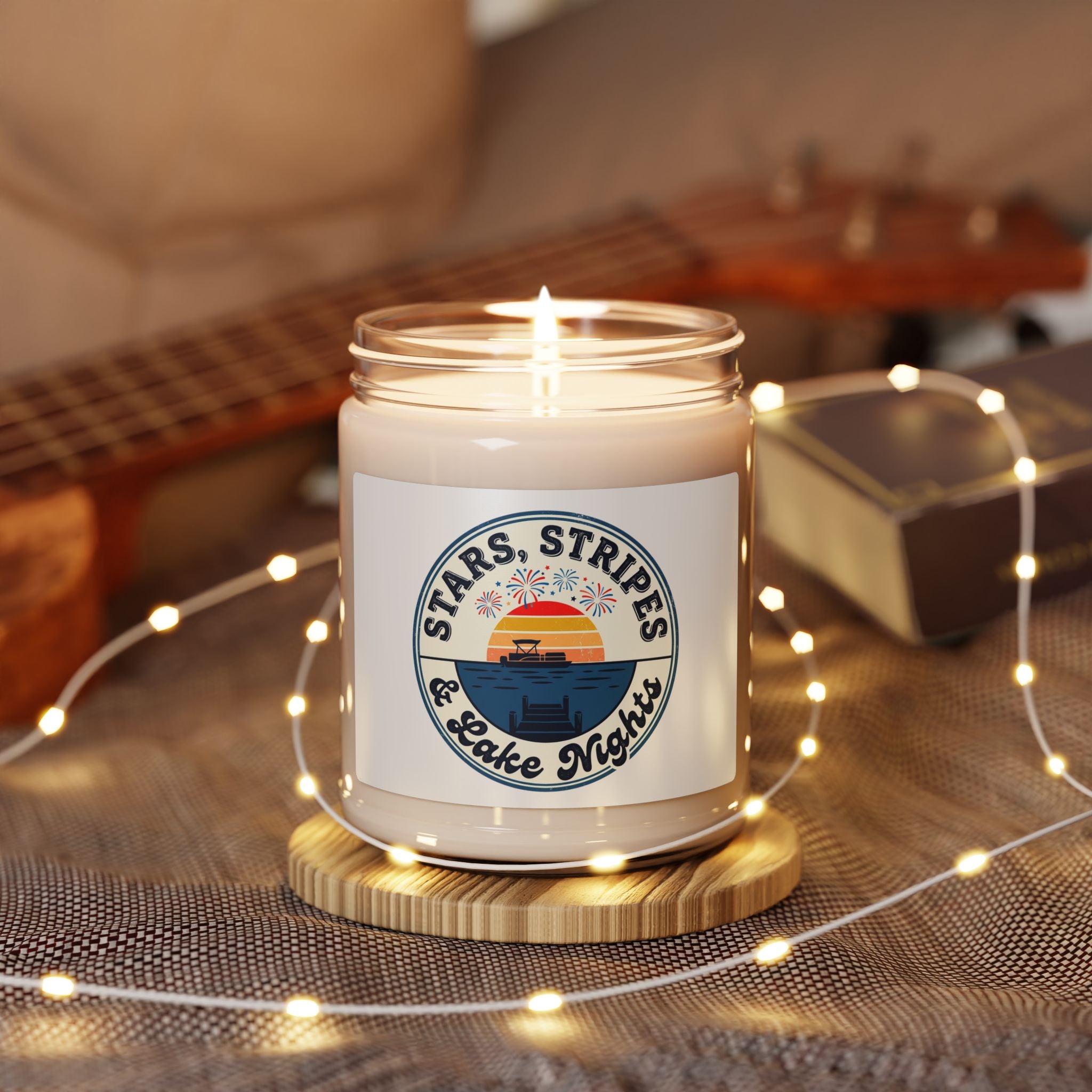 Patriotic 4th of July Scented Soy Candle — 9oz | 250th Anniversary