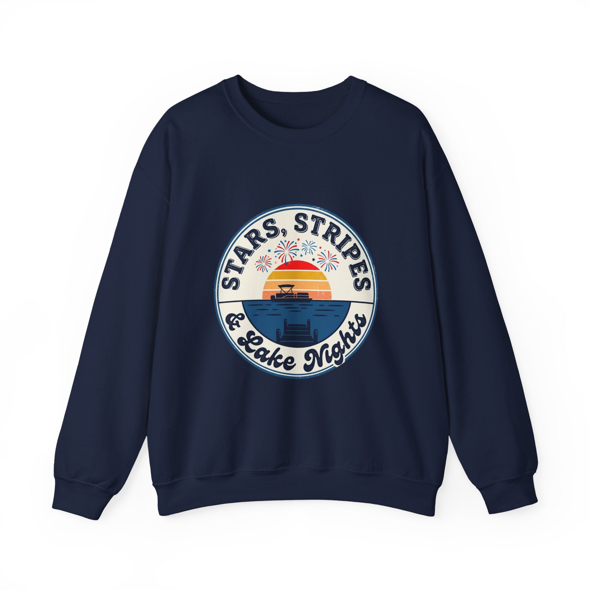 Patriotic 4th of July Crewneck Sweatshirt — 250th Anniversary Design