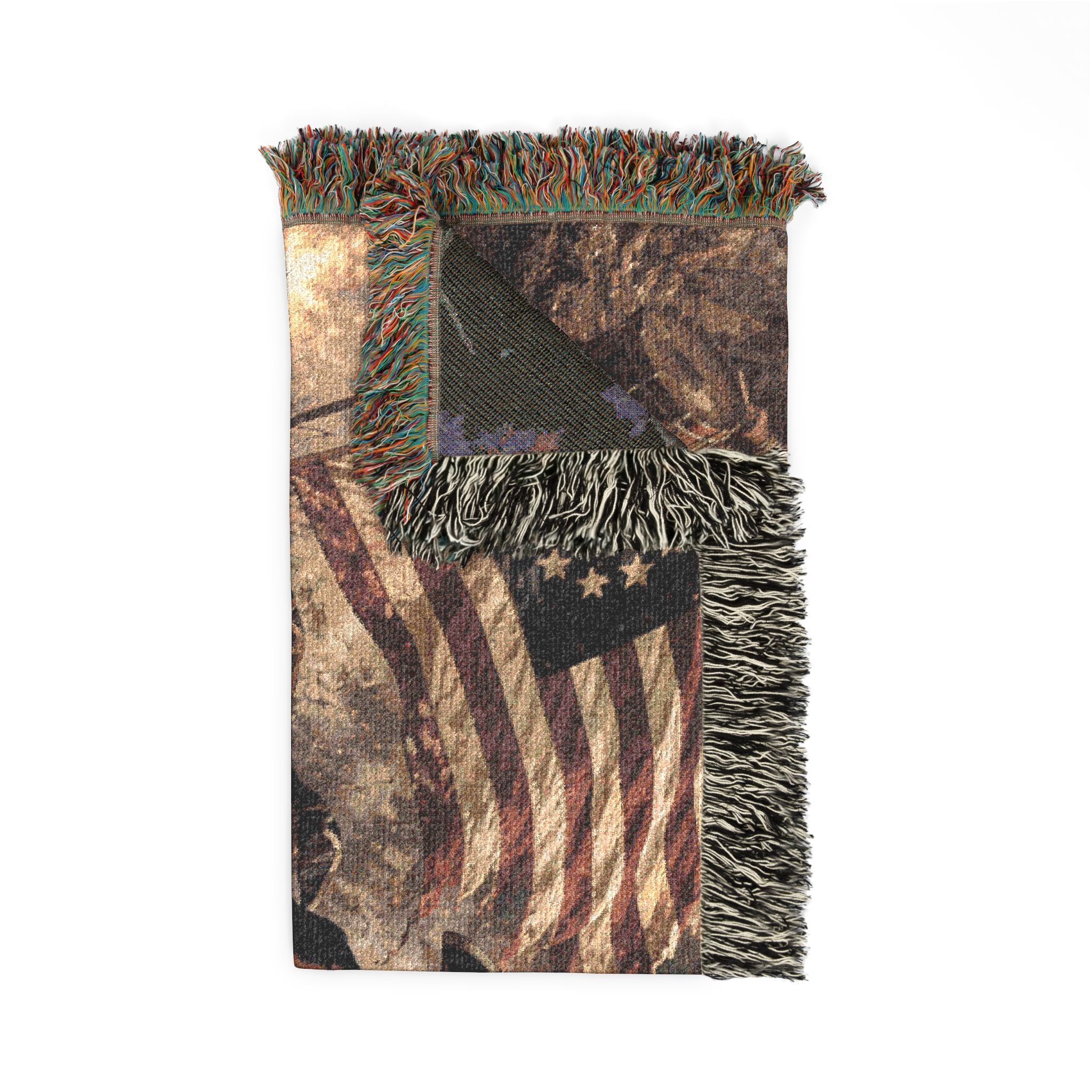 4th of July 250th Commemorative Woven Blanket — American Heritage