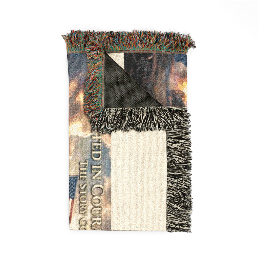 Patriotic Woven Blanket — America's 250th Anniversary | 4th of July