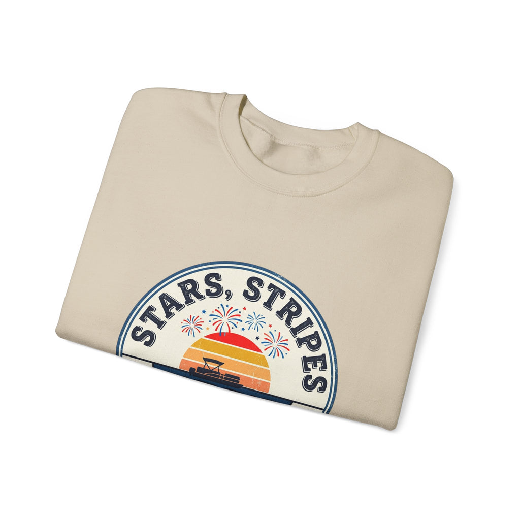 Patriotic 4th of July Crewneck Sweatshirt — 250th Anniversary Design