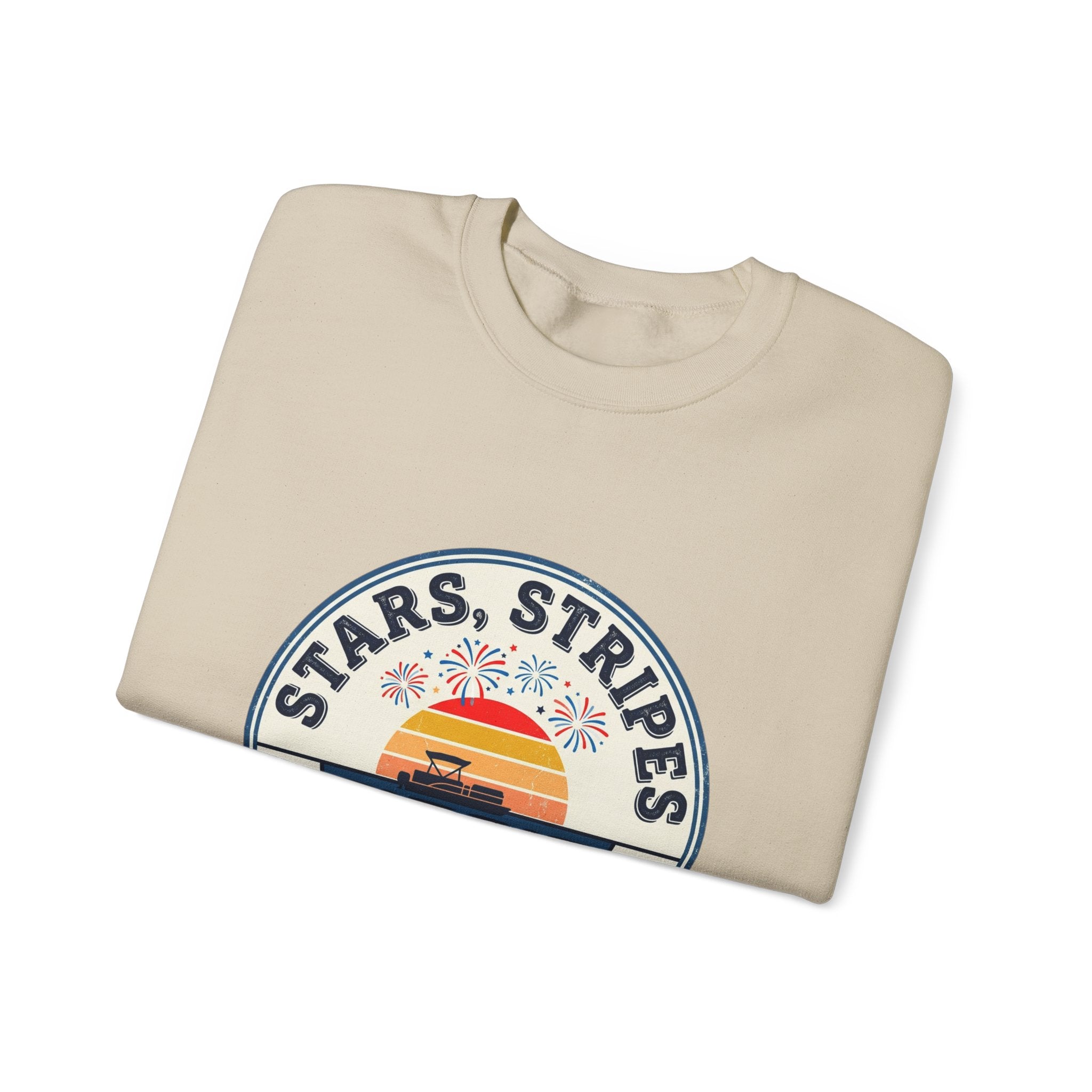 Patriotic 4th of July Crewneck Sweatshirt — 250th Anniversary Design