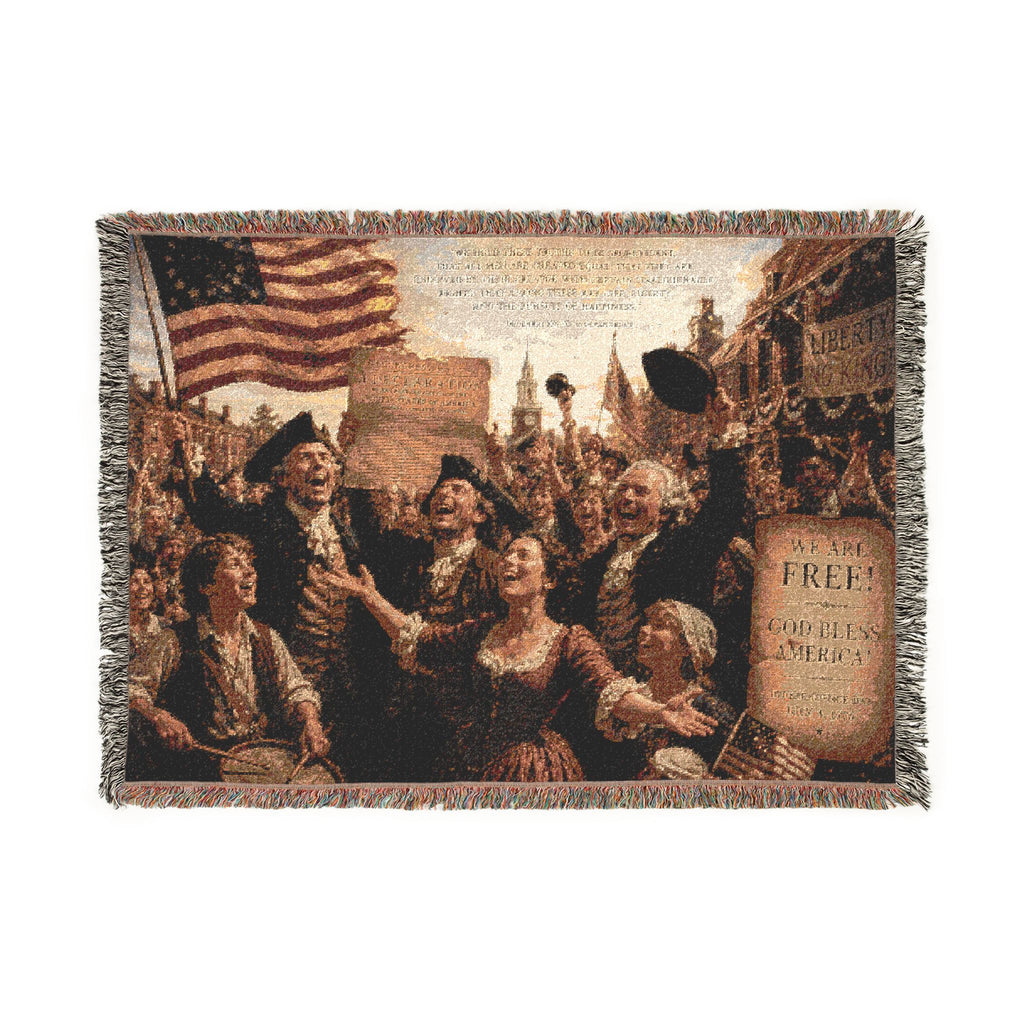 4th of July 250th Commemorative Woven Blanket — Freedom Edition
